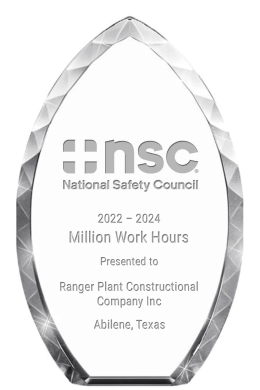 NSC Million Hours Worked Award